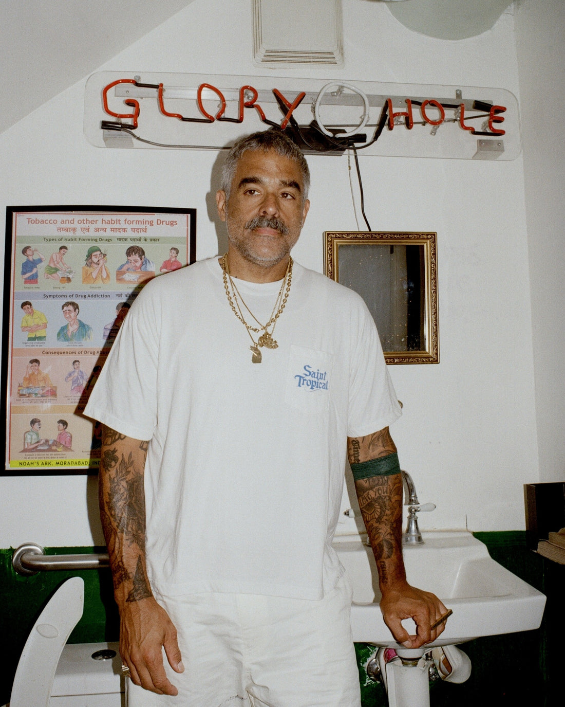 [SAINT Mxxxxxx]TC_SS T-SHIRT/POCKET(SM-MK1-0000-C18)