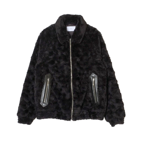 [SUGARHILL]FUR DOUBLE ZIP JACKET(26330205)
