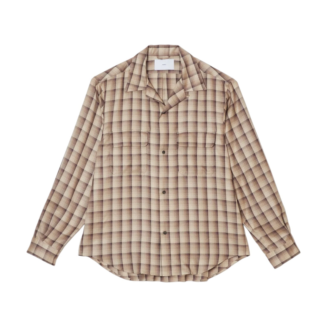 [SUGARHILL]OMBRE OPEN COLLER SHIRT(26330501)