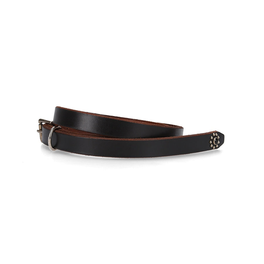 STANDARD CALIFORNIA]HTC Belt #25th 1Point End Flower Stone 0.75