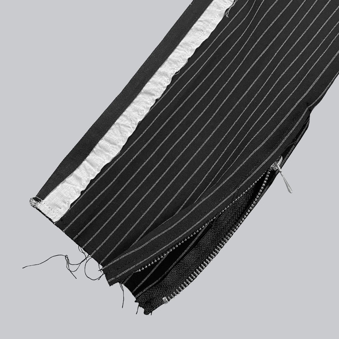 [ASKYY]TRACKLINE EASY DRESS PANTS/BLACK(383P13)