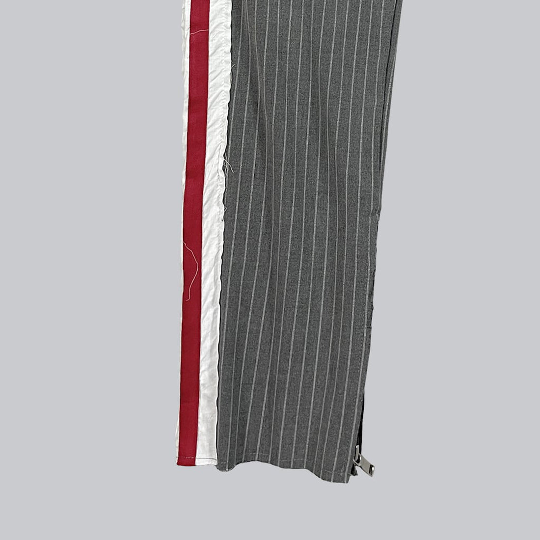 [ASKYY]TRACKLINE EASY DRESS PANTS/GRAY(383P13)