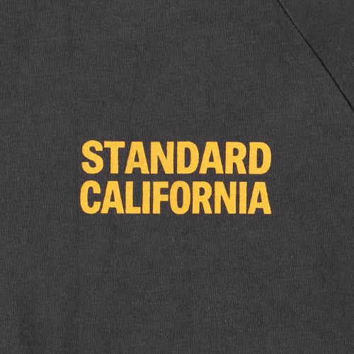 [STANDARD CALIFORNIA]SD US Cotton Logo Baseball T/BLACK(TSBLC090)