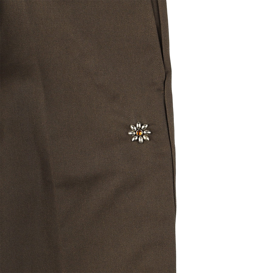 STANDARD CALIFORNIA]HTC Dickies Pants #Flower Stone/BROWN
