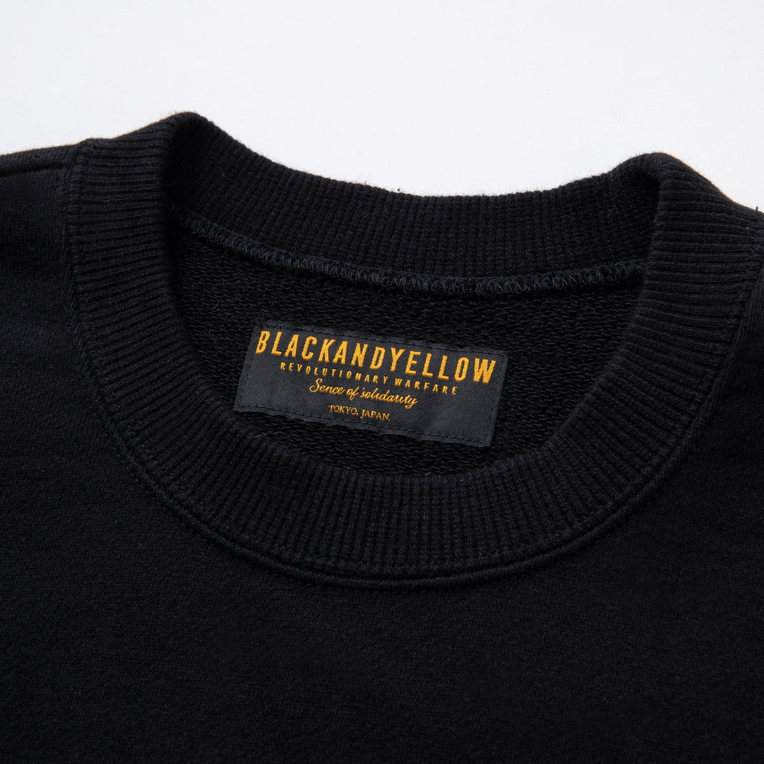 [RATS]CUT OFF SWEAT/BLACK