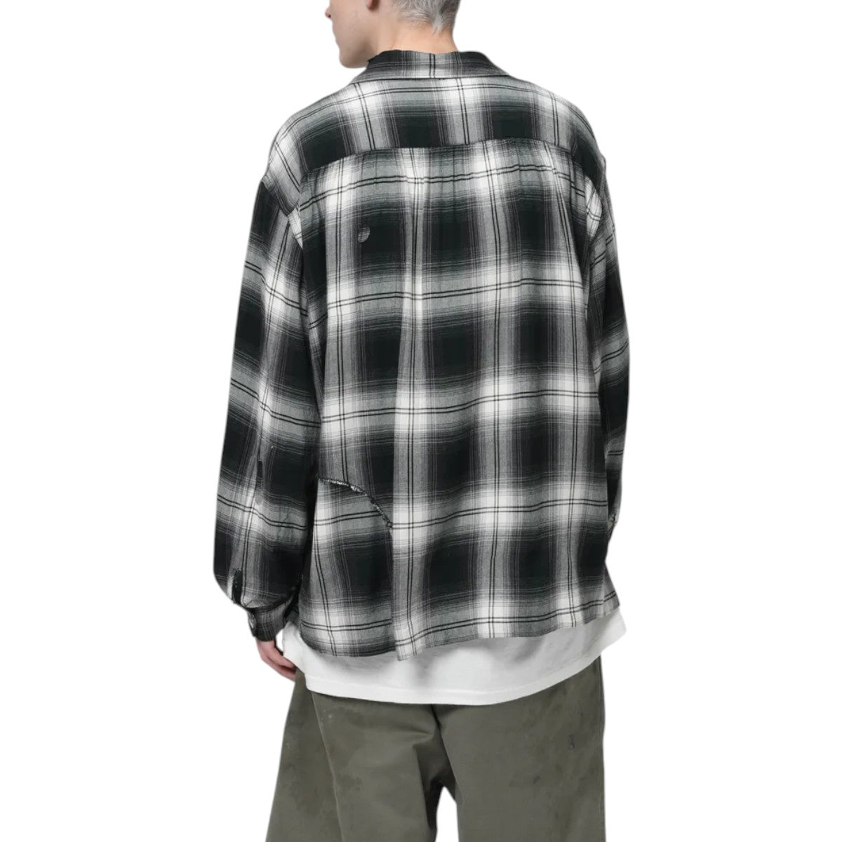 BOWWOW]REMADE RAYON PLAID SHIRT AGED(BW261-RRPS) – R&Co.