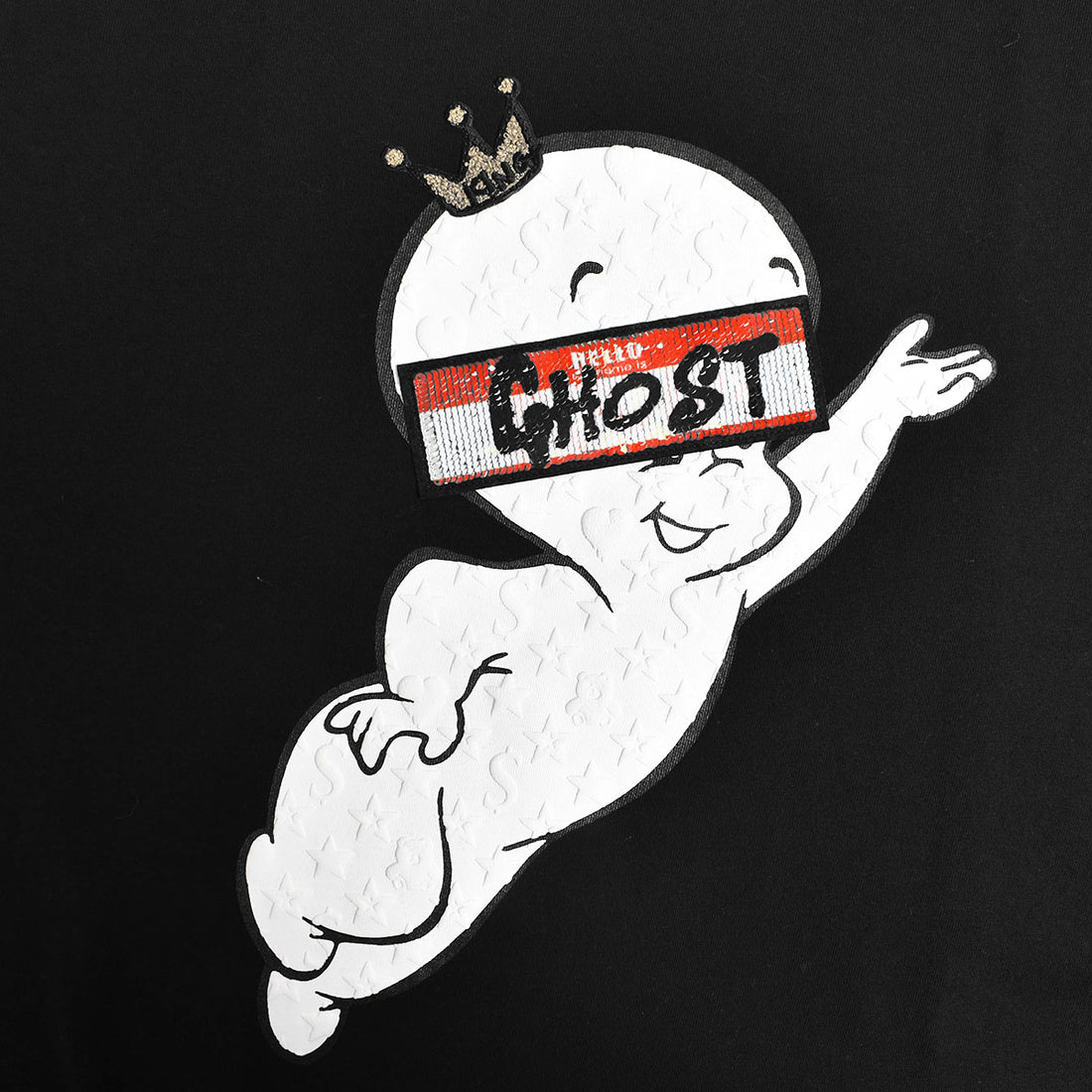 [STUD MUFFIN]GHOST S/S/BLACK(414-02679)