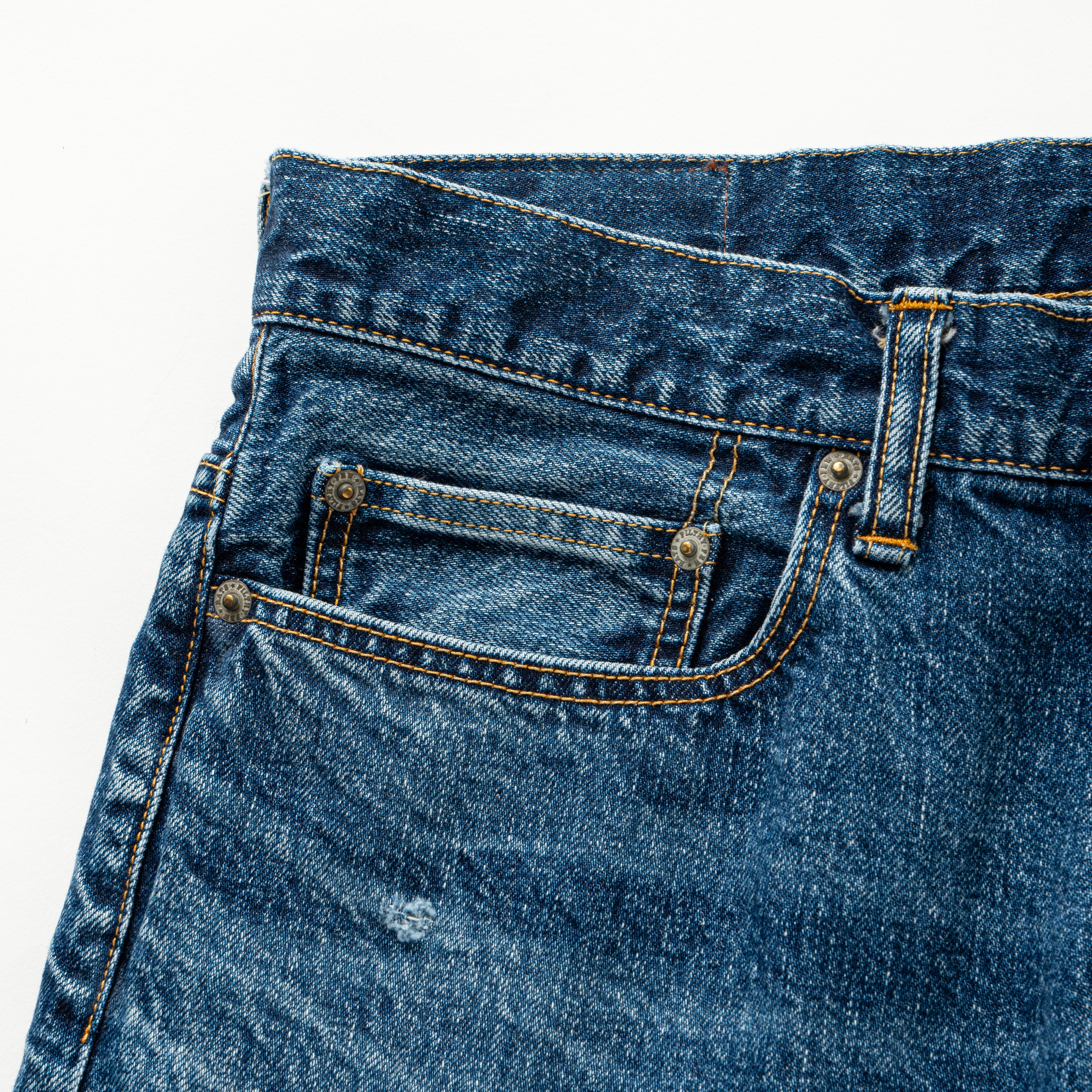 RATS]VINTAGE WASH DENIM PANTS/INDIGO – R&Co.