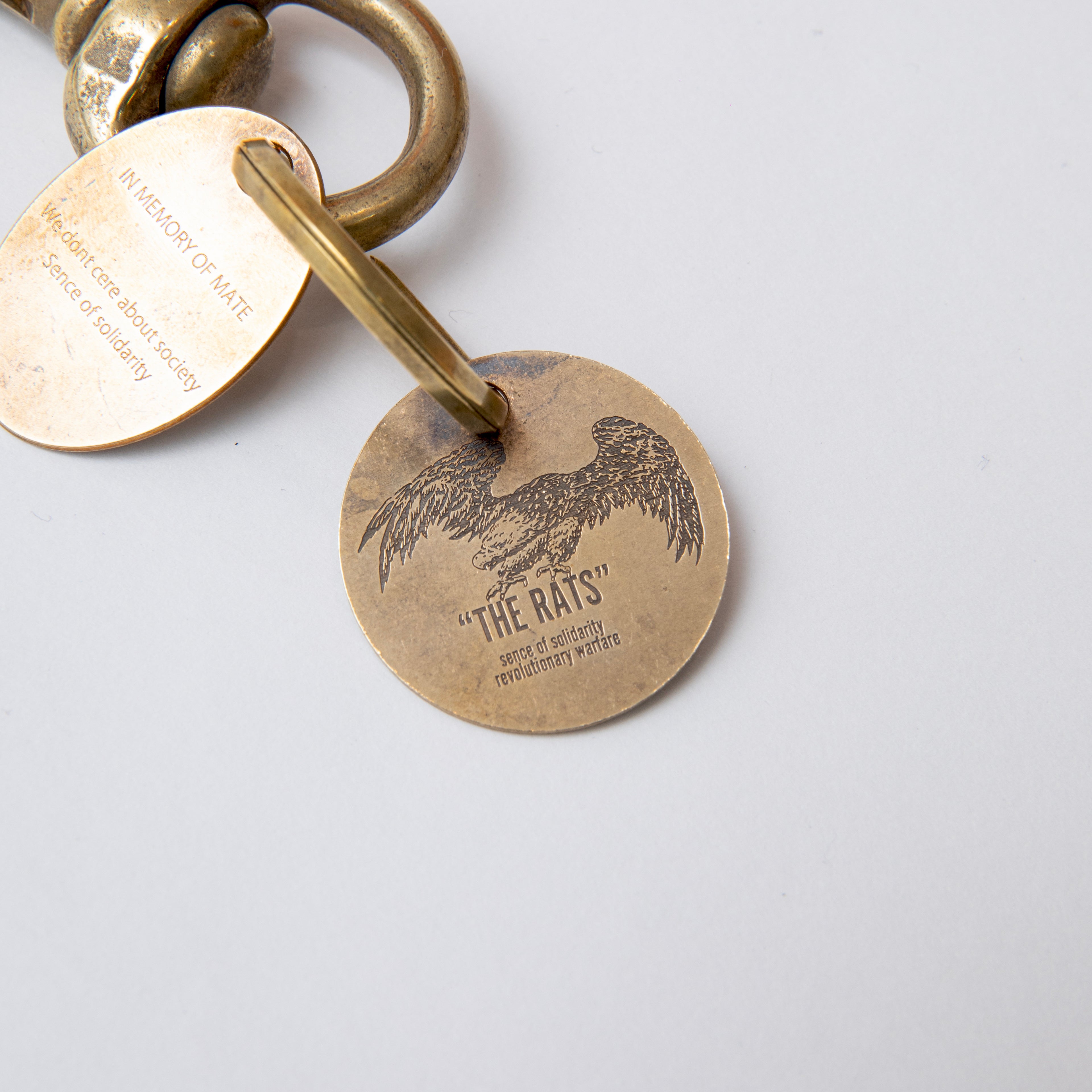 RATS]KEY HOLDER TYPE-A/GOLD – R&Co.