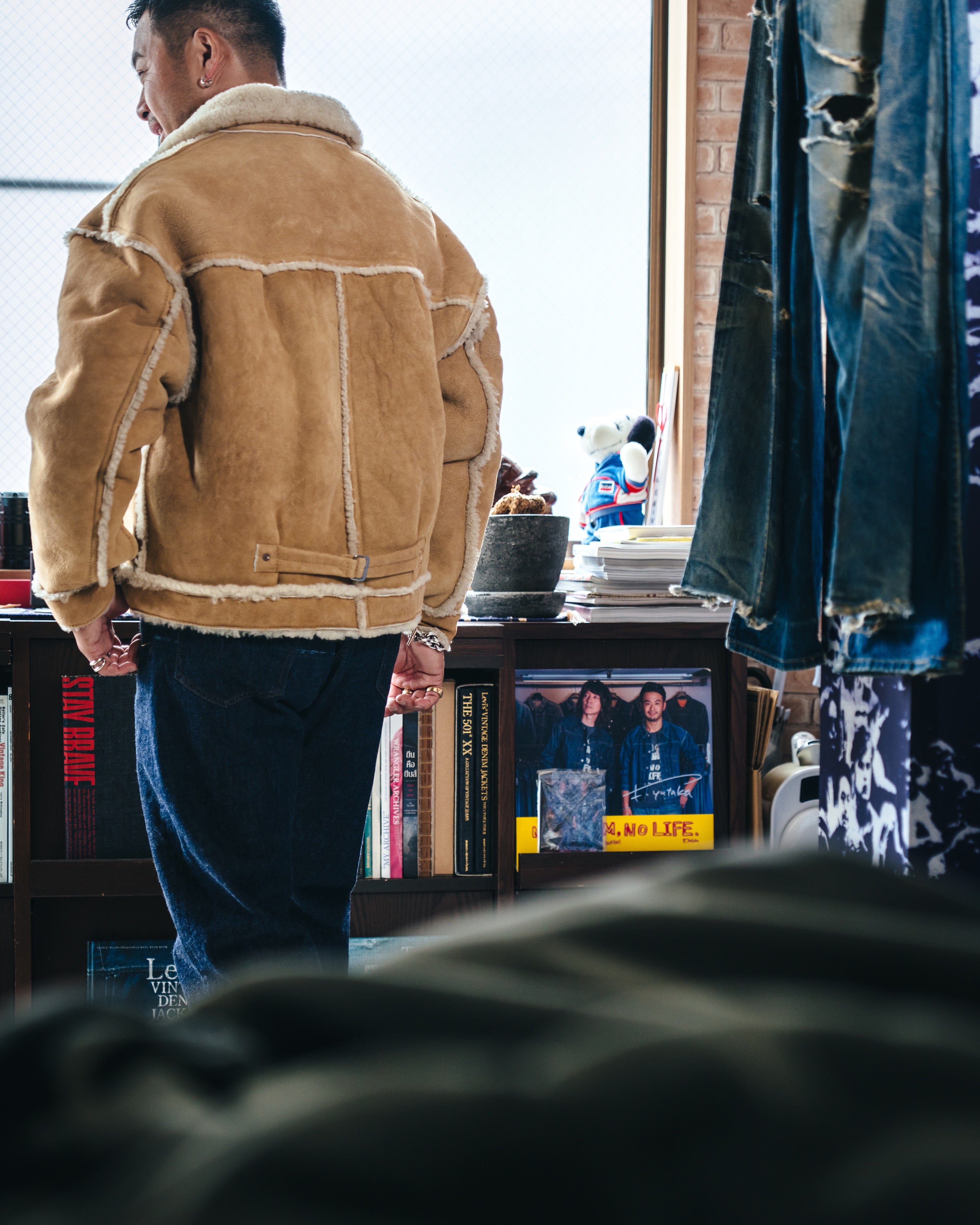 SAINT Mxxxxxx]BB_MOUTON JACKET/BEIGE(SM-HR1-0000-C59) – R&Co.