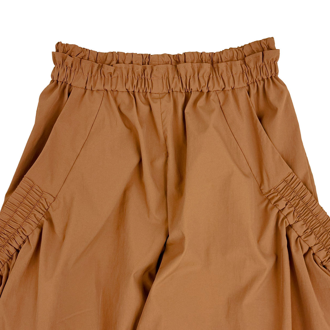 [UN3D]VROUND GATHER WIDE PT/CAMEL(522540700201)