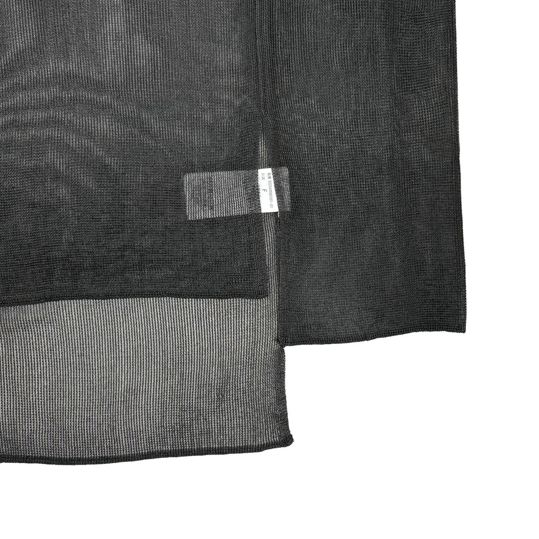 [UN3D]SHEER SLEEVELESS KT TOP/BLACK(522542600101)