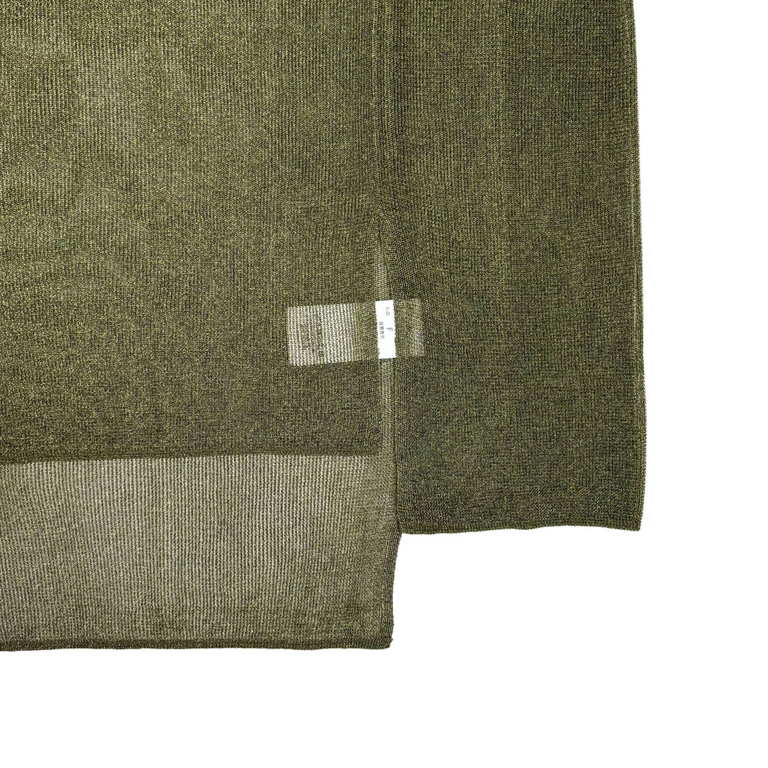 [UN3D]SHEER SLEEVELESS KT TOP/KHAKI(522542600101)