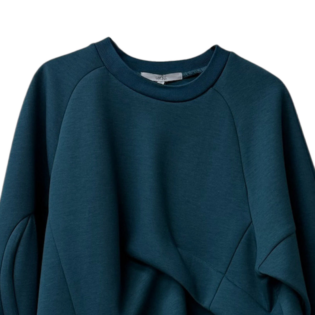 [UN3D]WAVE TUCK JERSEY TOP/TARQUISE(522612701201)