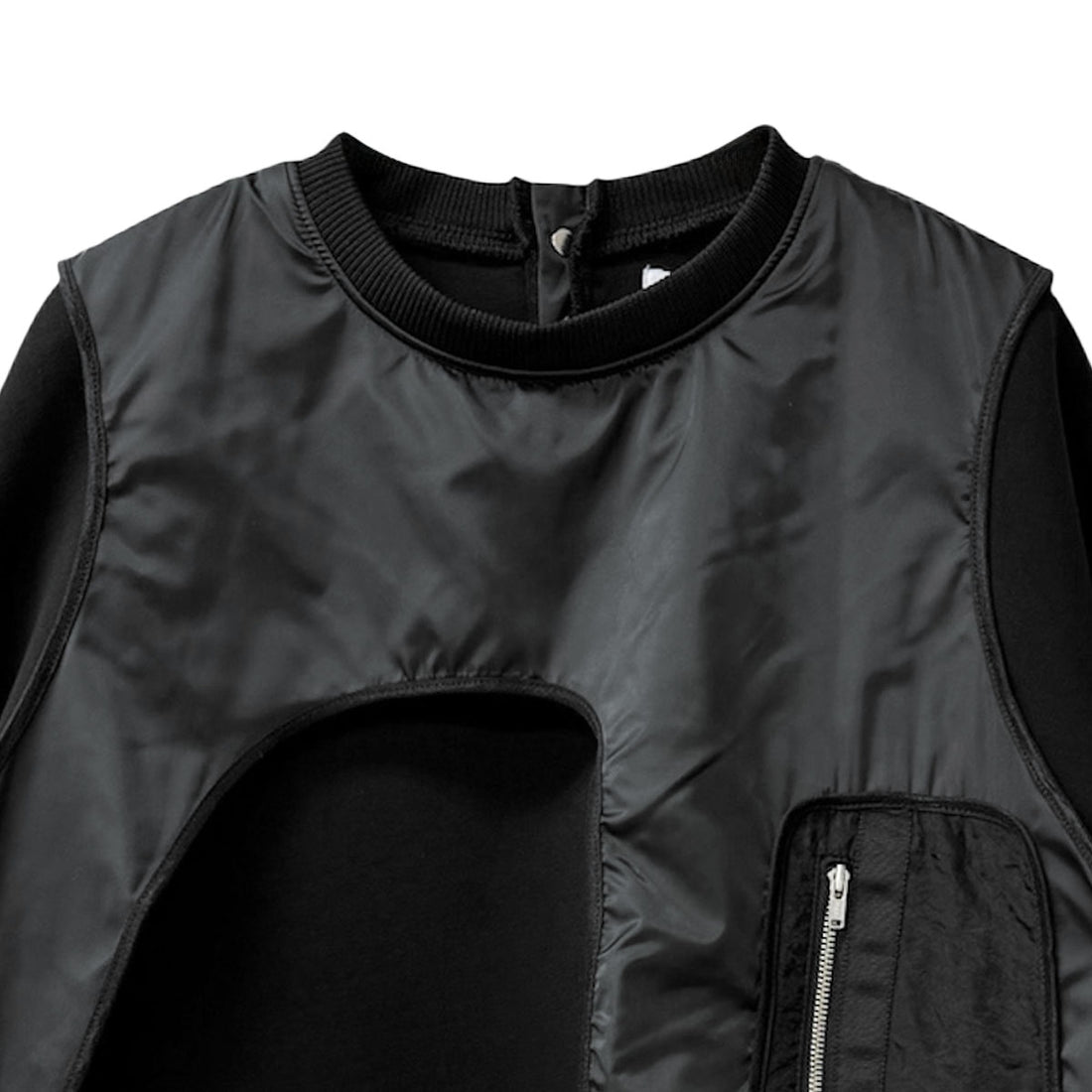 [UN3D]MA-1 VEST DOCKING SWEAT/BLACK(522622700301)