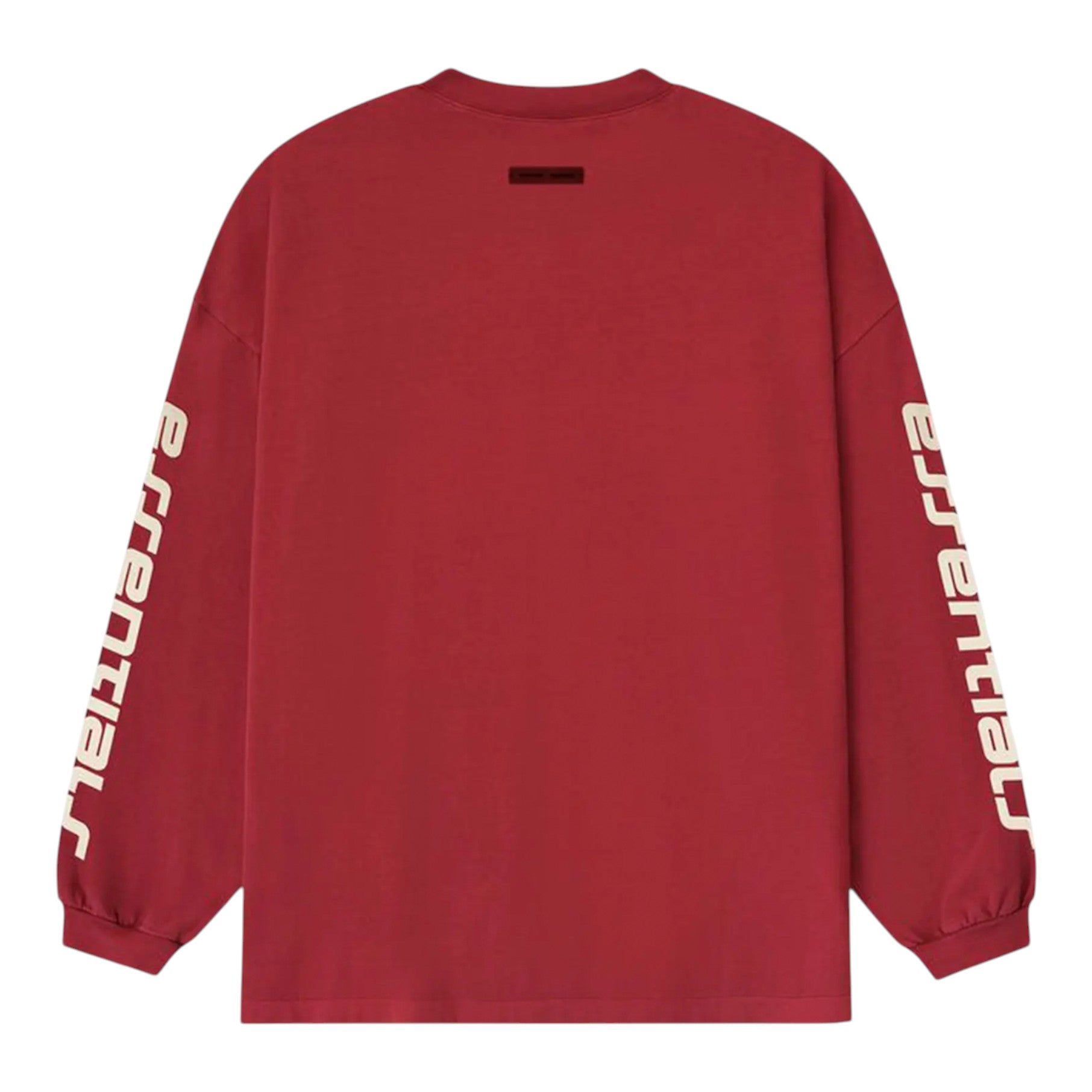 ESSENTIALS]90s Long Sleeve Tee/Crimson(125HO254572F) – R&Co.