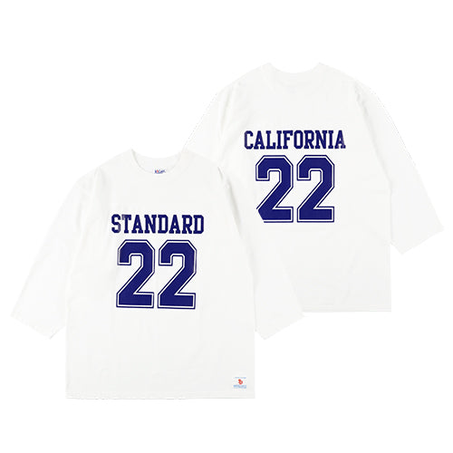 [STANDARD CALIFORNIA]SD Heavyweight Football Logo T/WHITE(TSFAD120)