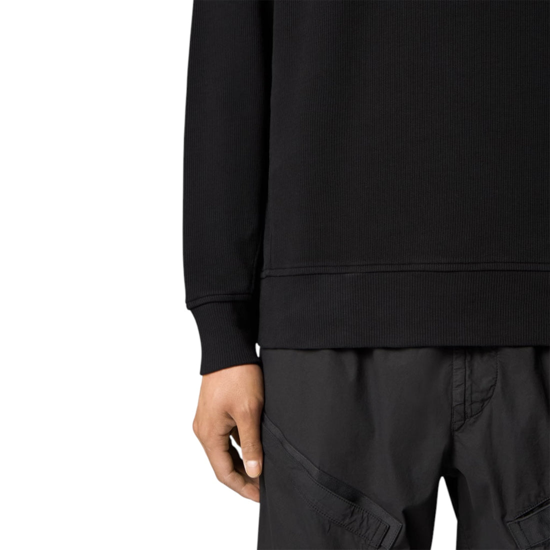 [STONE ISLAND]ORGANIC COTTON INTERLOCK(61000-17-S0472)