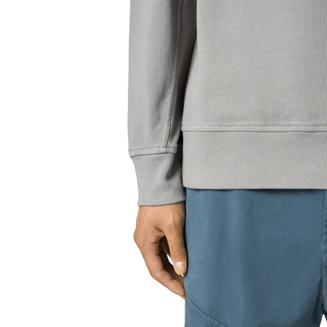 [STONE ISLAND]ORGANIC COTTON INTERLOCK(61000-17-S0472)