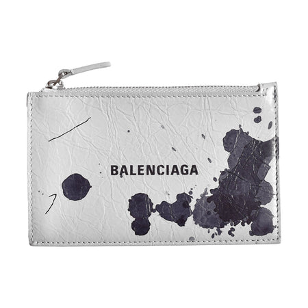 [BALENCIAGA]CASH LONG COIN CARD HOLDER ENL/LIGHT GRAY(6405352ACBD)