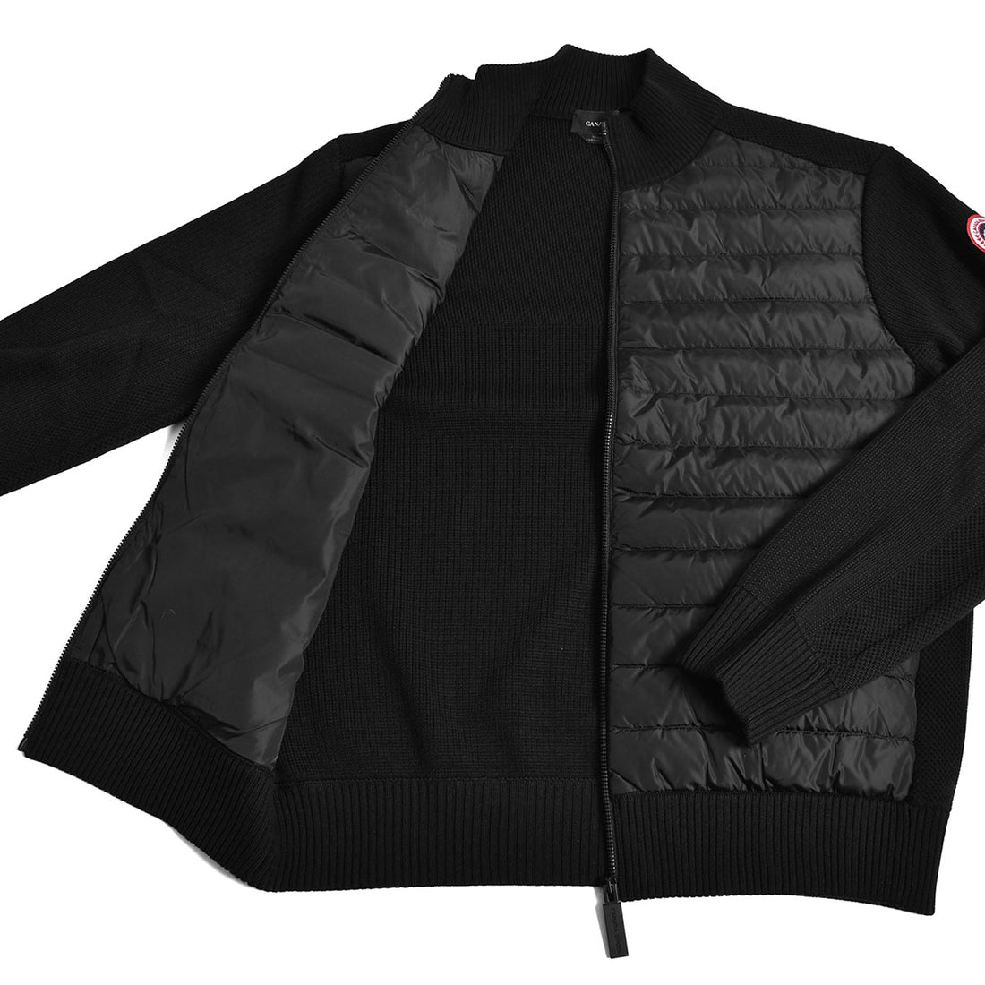 [CANADA GOOSE]HyBridge Knit Jacket/BLACK(6830M)