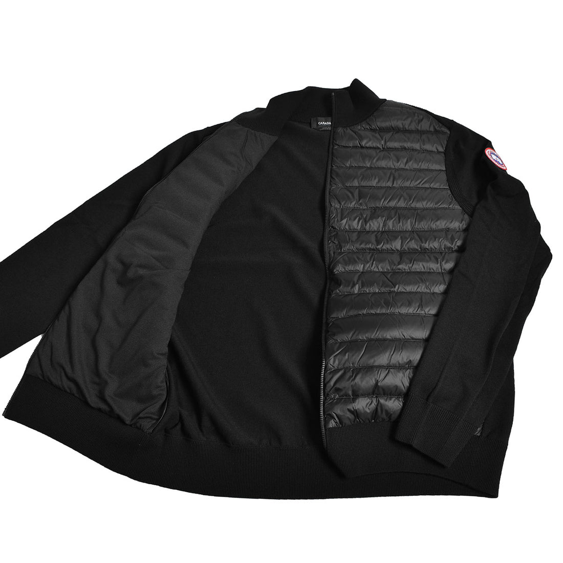 [CANADA GOOSE]HyBridgeR Knit Jacket Packable/BLACK(6893M)