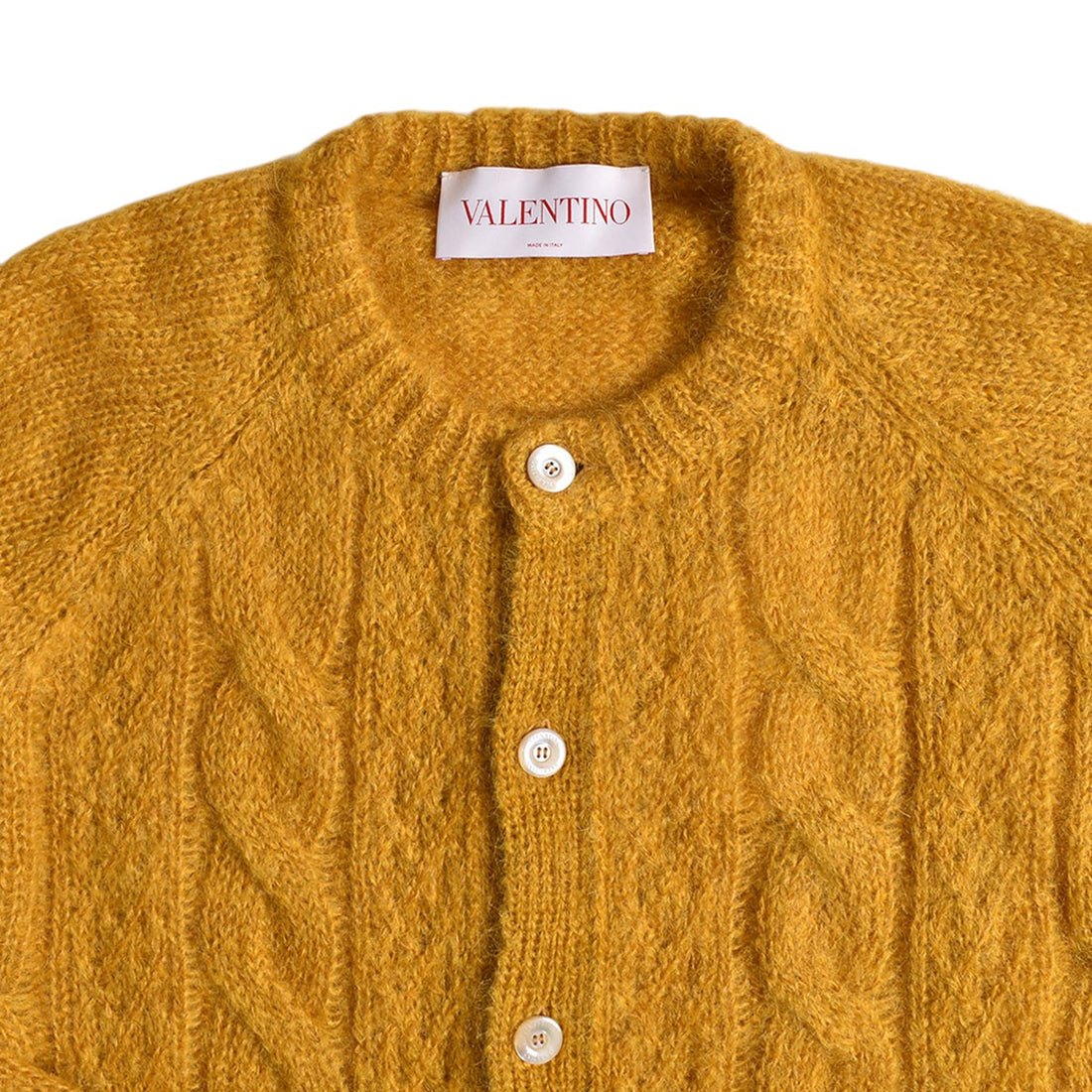 [VALENTINO]CARDIGAN/MUSTURD(6V3KA04KAPB)