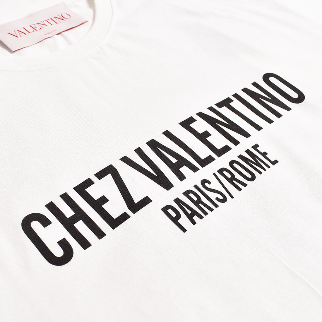 [VALENTINO]T-SHIRT/WHITE(6V3MG16PAPG)