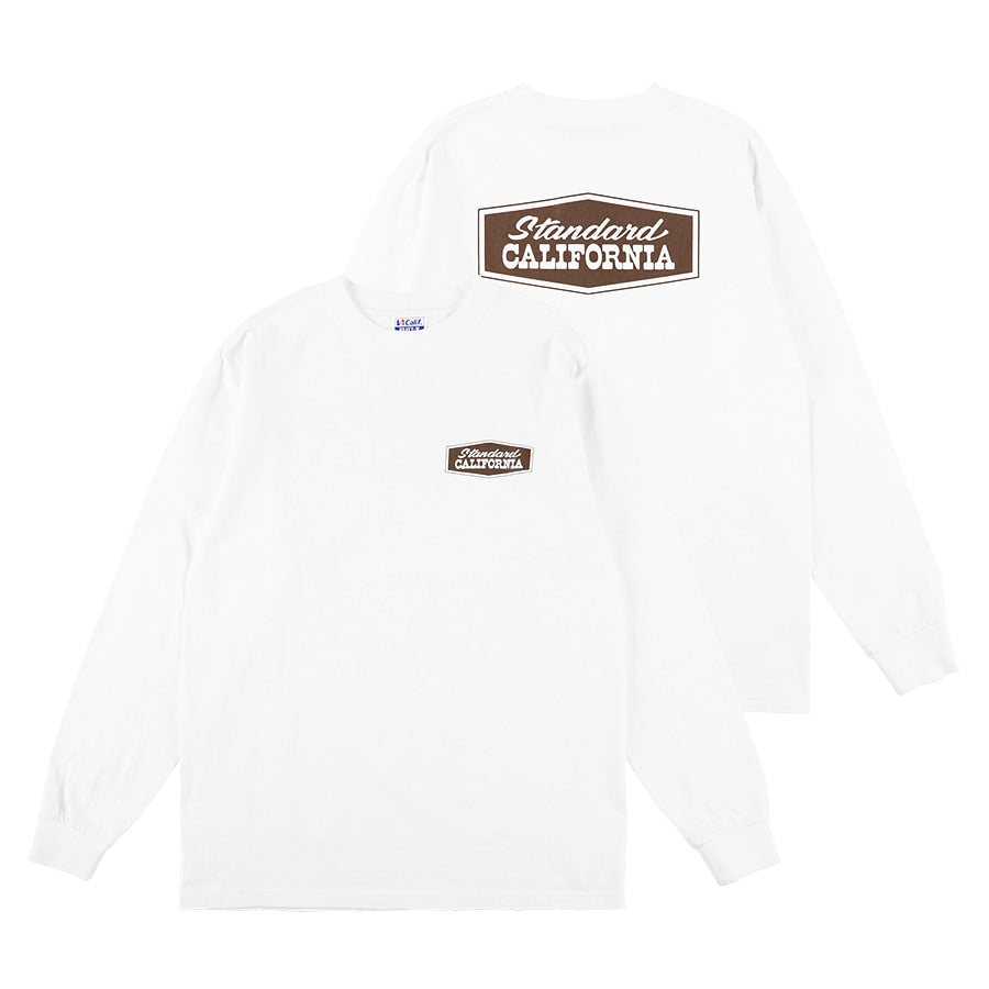 STANDARD CALIFORNIA]SD Heavyweight Stadium Logo Long Sleeve T