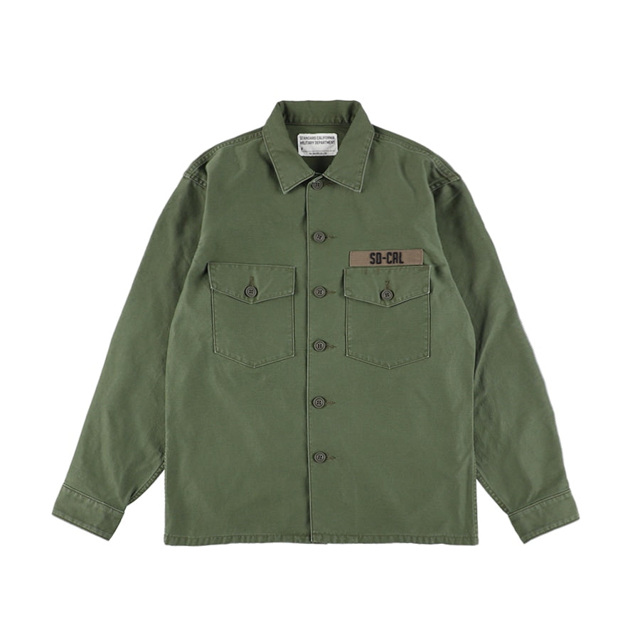 STANDARD CALIFORNIA]SD Fatigue Shirt Vintage Wash/Olive(SHOLB280