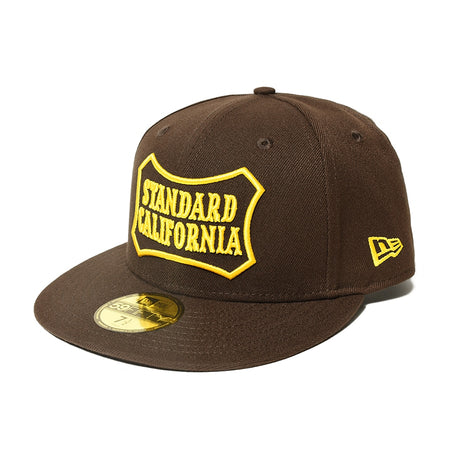 [STANDARD CALIFORNIA]NEW ERA/SD 59Fifty Logo Cap/BROWN(OTCOR090)