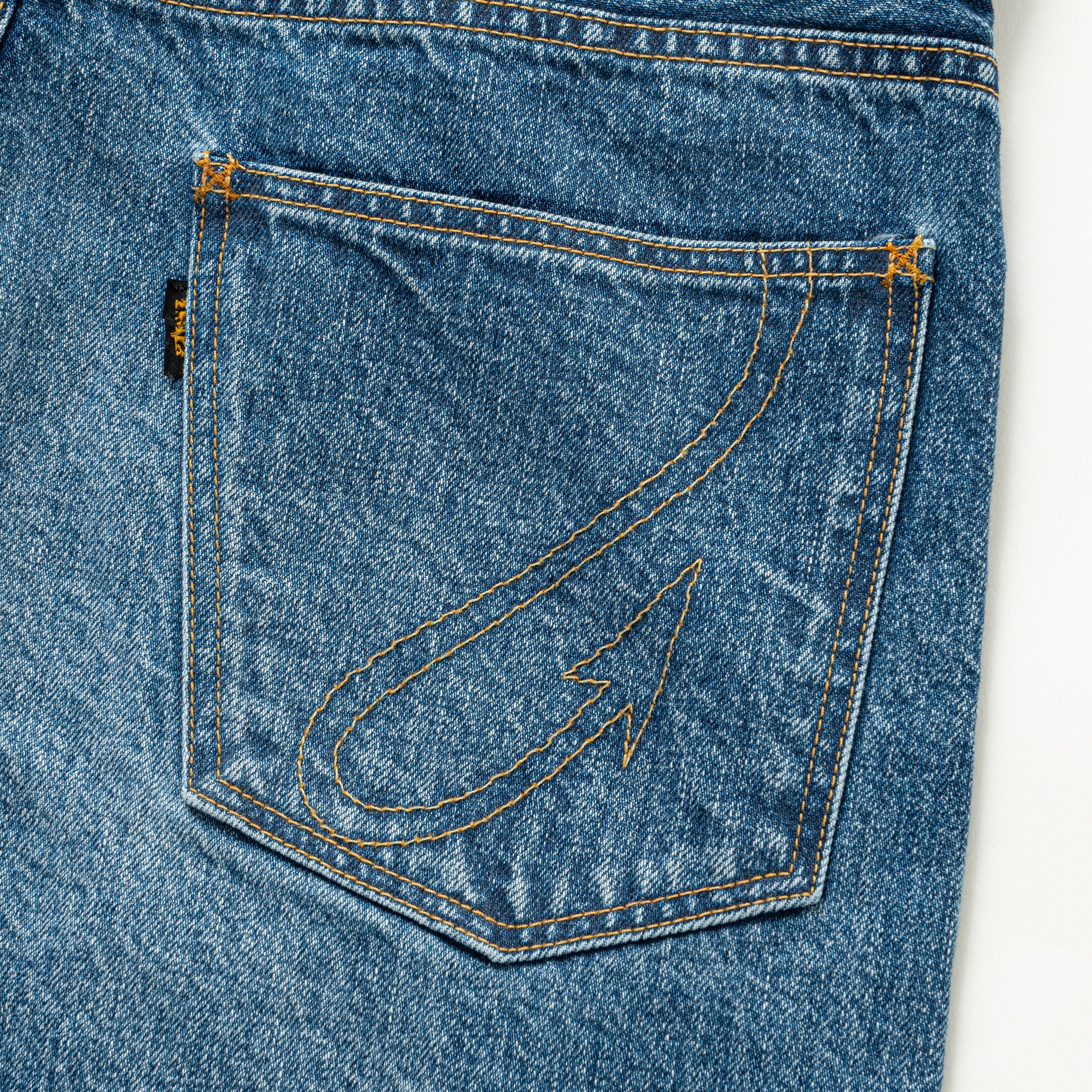RATS]VINTAGE WASH DENIM PANTS/INDIGO – R&Co.