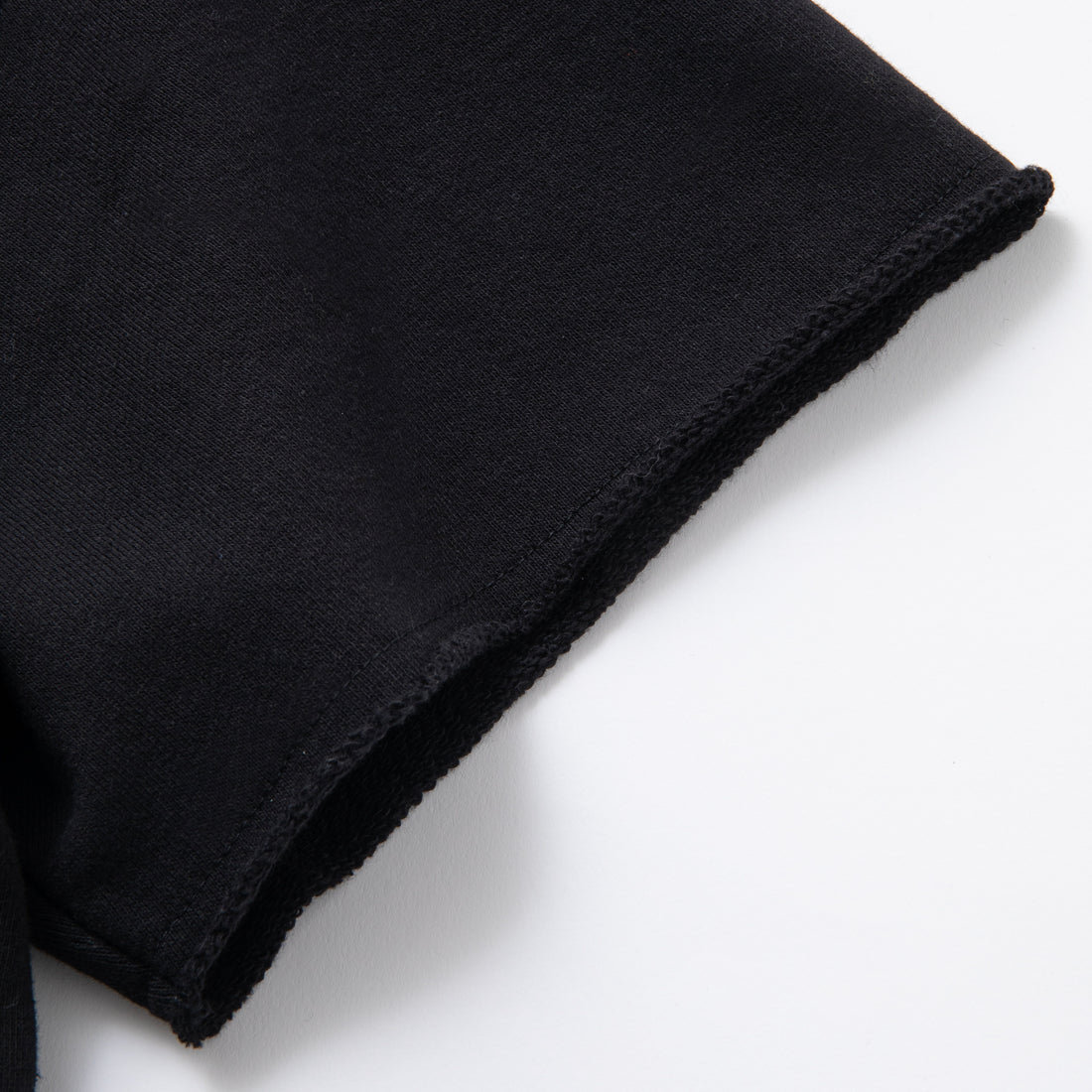 [RATS]CUT OFF SWEAT/BLACK