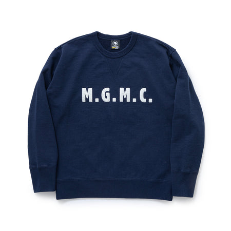 [RATS]LETTERED CREW NECK SWEAT/NAVY