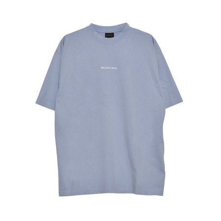 [BALENCIAGA]Medium Fit T-shirt/LIGHT BLUE(764235TTVJ1)