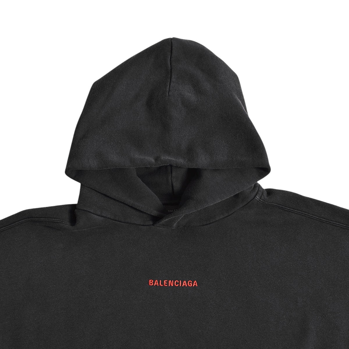 BALENCIAGA]Medium Fit Hoodie/BLACK/RED(767877-TTVJ2) – R&Co.