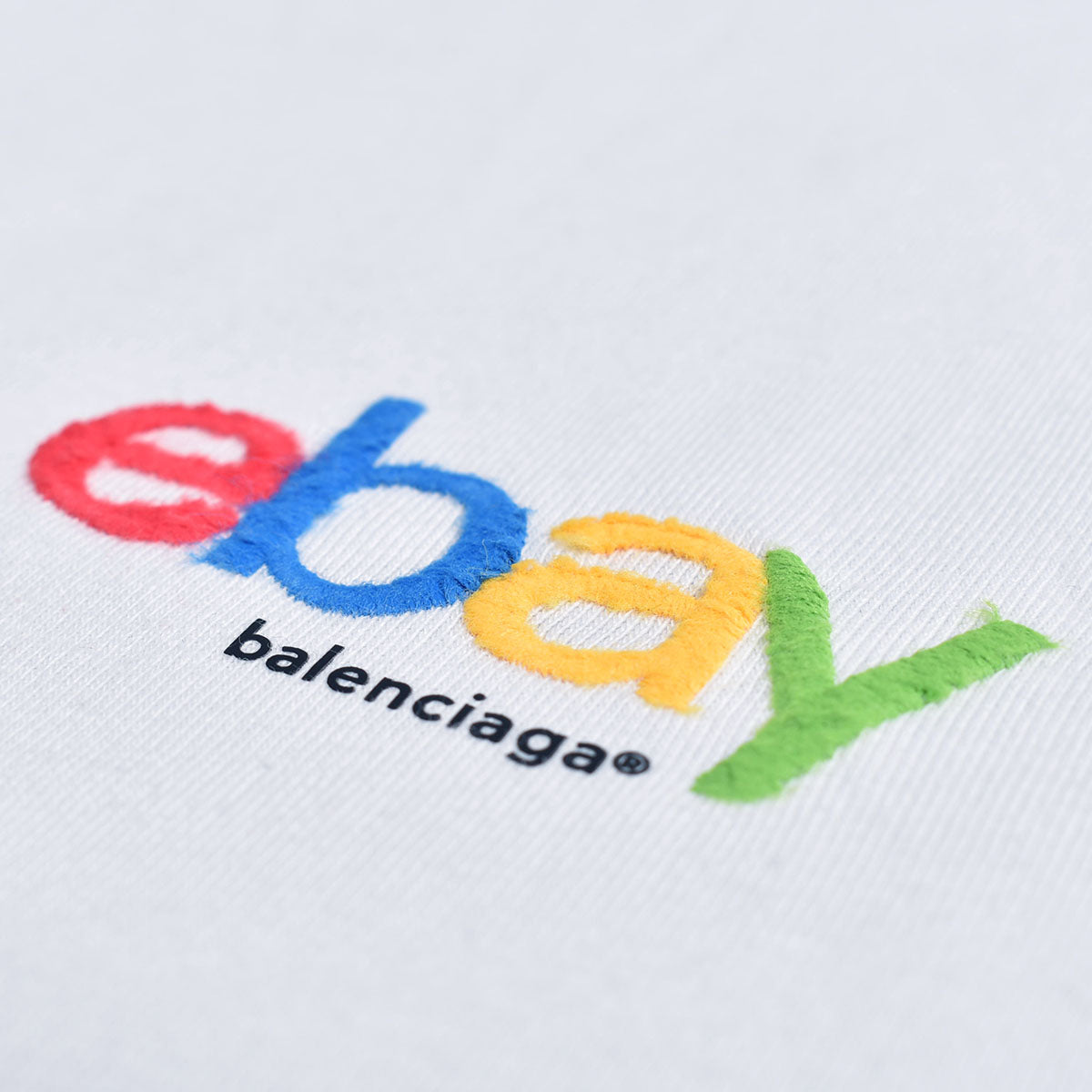 BALENCIAGA カラフルロゴ Tシャツ BALENCIAGA(バレンシアガ) / KIM KARDASHIAN/Tシャツ/1/コットン/BLK