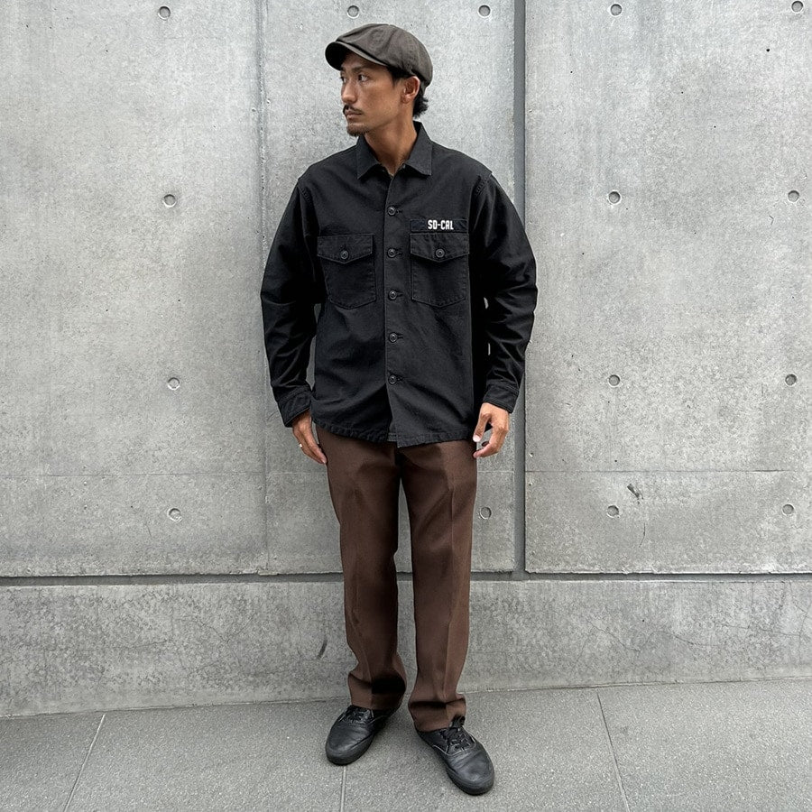 STANDARD CALIFORNIA]SD Fatigue Shirt Vintage Wash/BLACK(SHOLB280