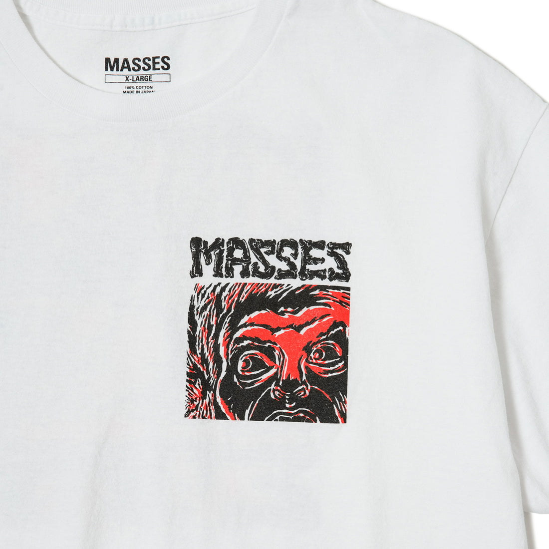 [MASSES]T-SHIRT COVER/WHITE