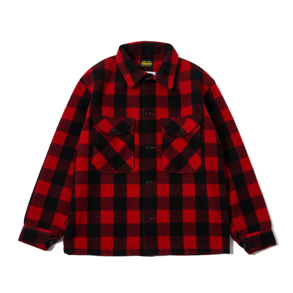 MASSES]PORKCHOP×MASSES WOOL JACKET P/RED/BLACK – R&Co