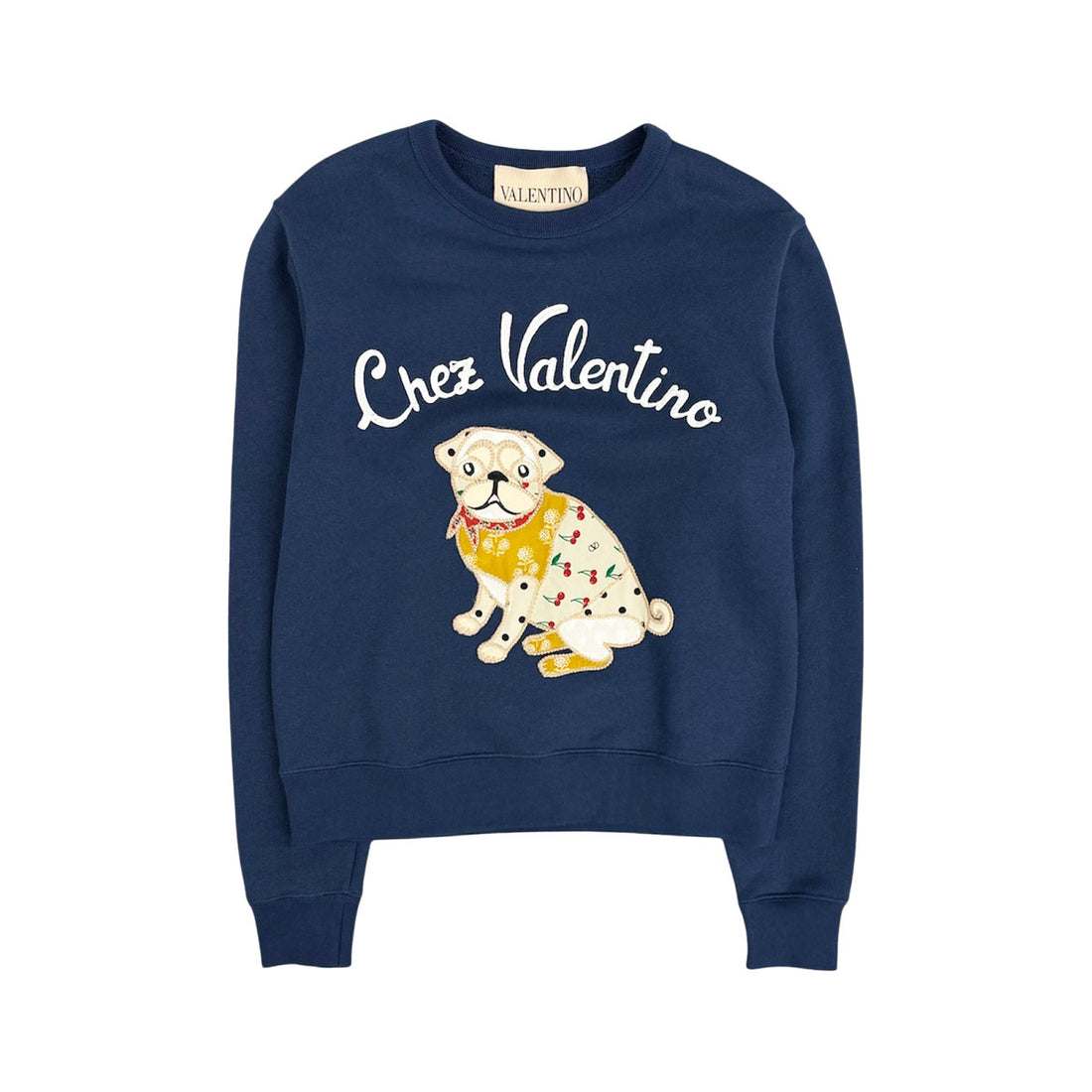 [VALENTINO GARAVANI WOMEN]SWEAT/NAVY(7B3MF24Z9L8)