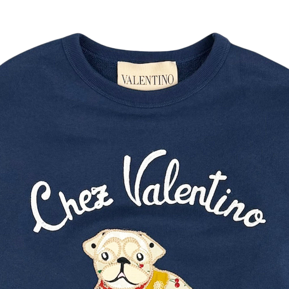 [VALENTINO GARAVANI WOMEN]SWEAT/NAVY(7B3MF24Z9L8)