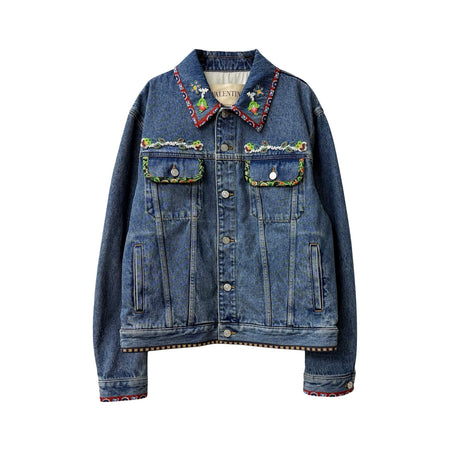 [VALENTINO]DENIM JACKET/INDIGO(7V3DC04QB0W)