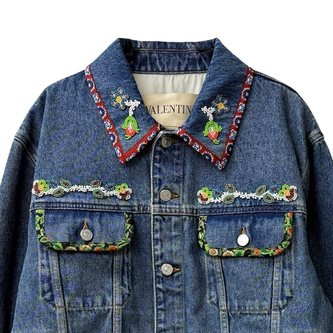 [VALENTINO]DENIM JACKET/INDIGO(7V3DC04QB0W)
