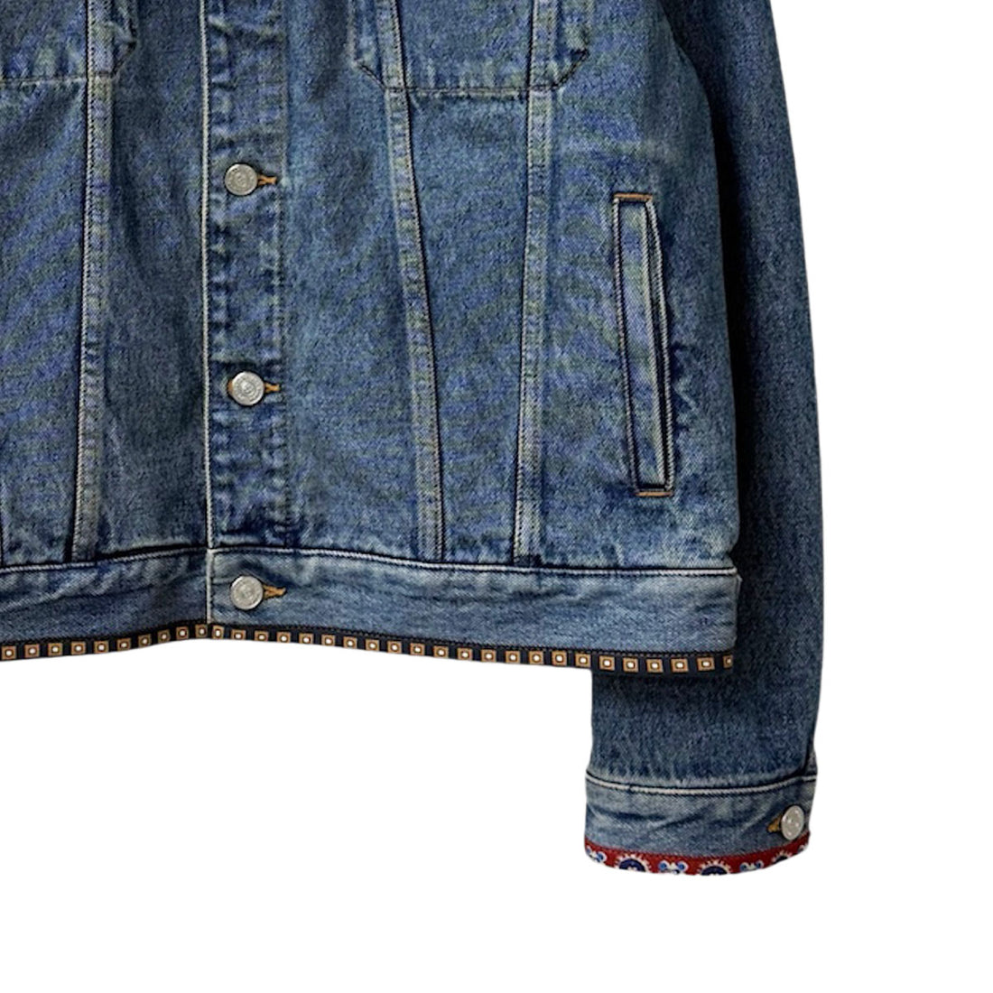 [VALENTINO]DENIM JACKET/INDIGO(7V3DC04QB0W)