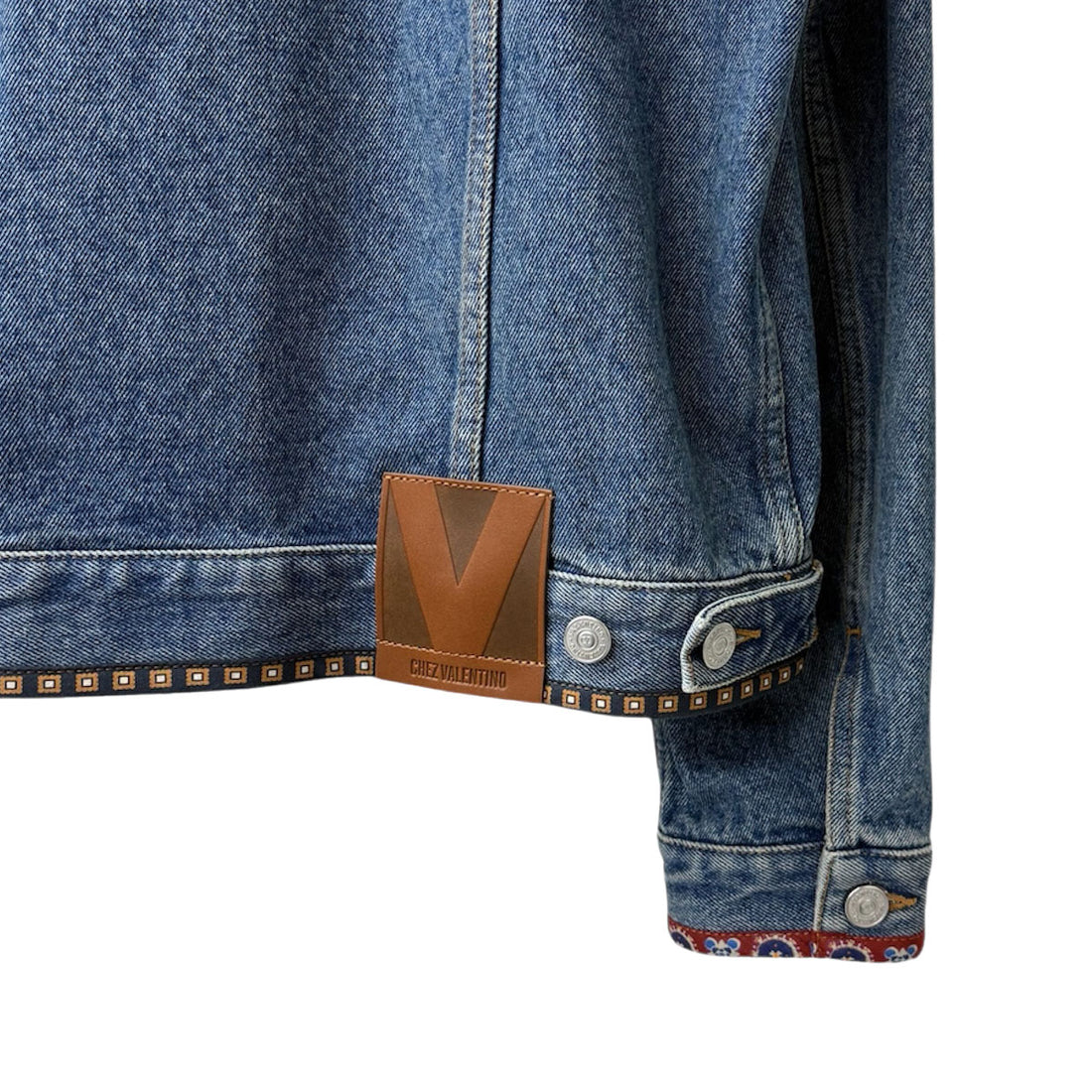 [VALENTINO]DENIM JACKET/INDIGO(7V3DC04QB0W)