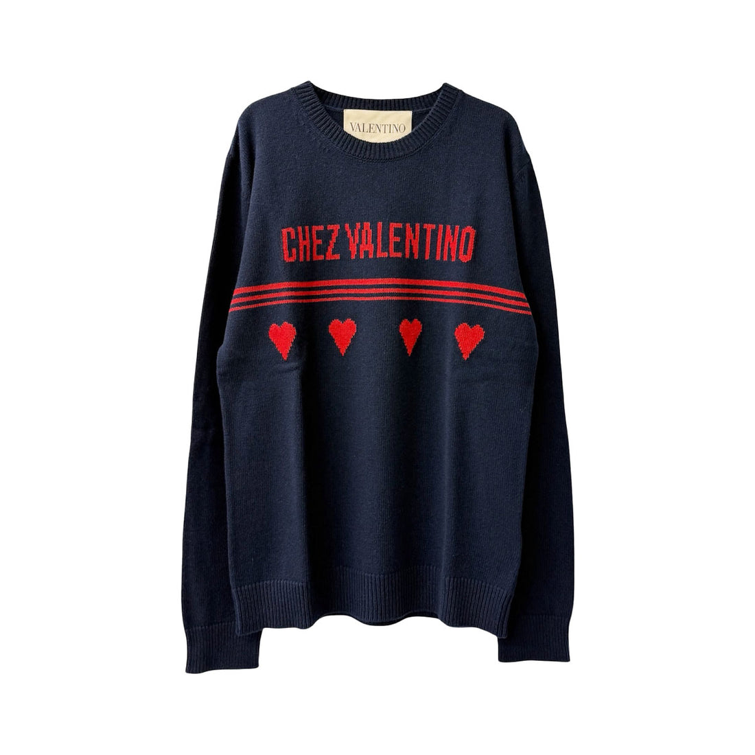 [VALENTINO]KNIT/NAVYRED(7V3KC35AB2E)