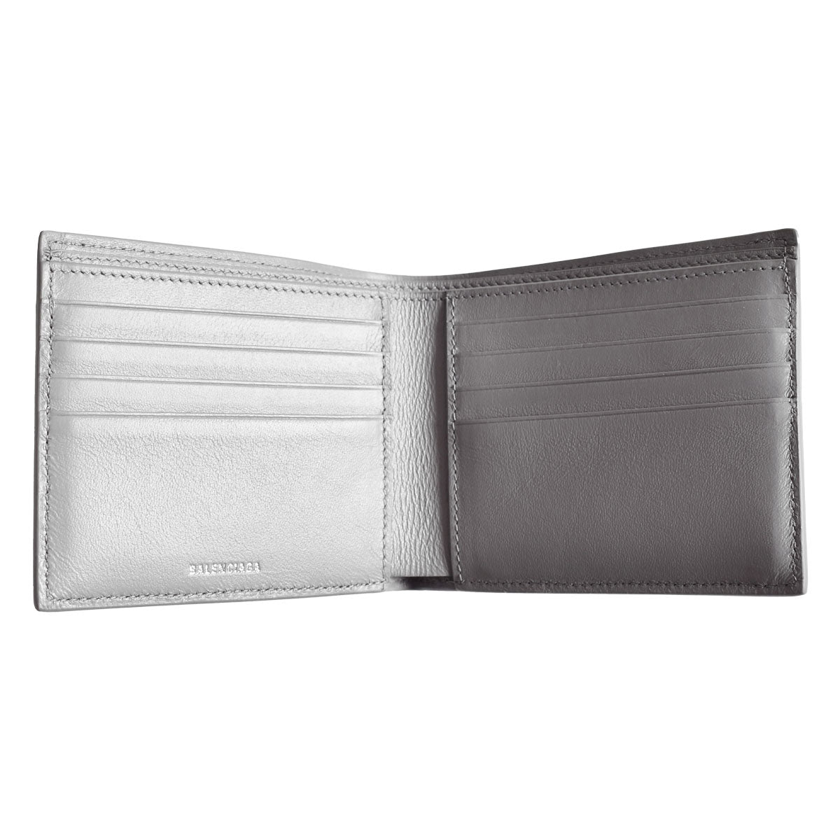 BALENCIAGA]SUPERBUSY SQUARE FOLDED WALLET/GRAY(8018372AA9Z) – R&Co.