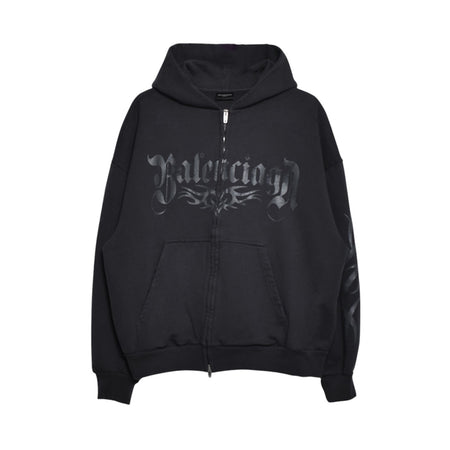 BALENCIAGA]Medium Fit Hoodie/BLACK(767877-TQVY1) – R&Co