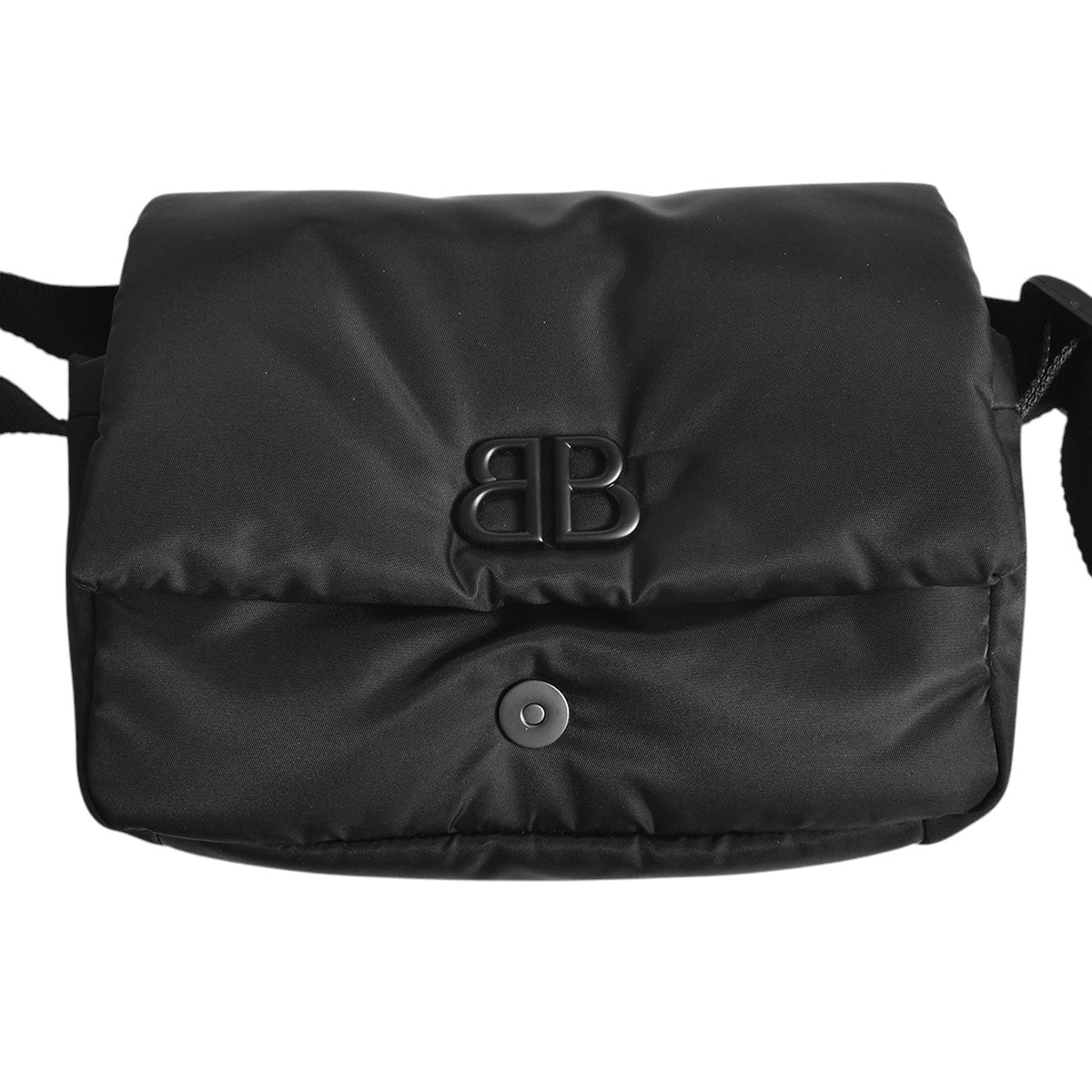 BALENCIAGA]MONACO FLAP MESSENGER S/BLACK(8066302ABFB) – R&Co.